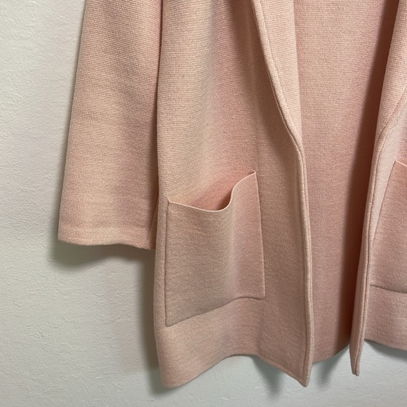 J. Crew Knit Sweater Blazer in Light Pink Size XXS - Picture 2 of 5